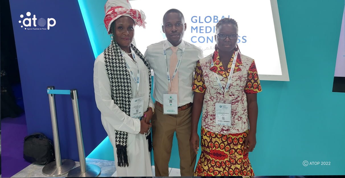 Atop.tg Des journalistes lAgence togolaise de presse a la 1ere edition du congres mondial des medias