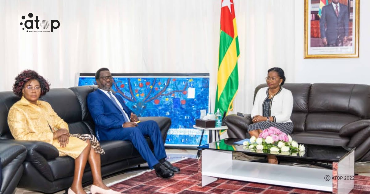 Atop.tg Le president de la chambre consulaire regionale de lUEMOA chez le Premier ministre