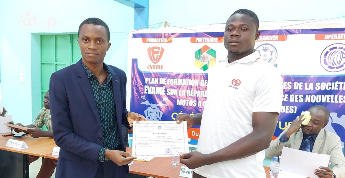 Atop.tg des maitres mecaniciens et electriciens renforcent leurs capacites