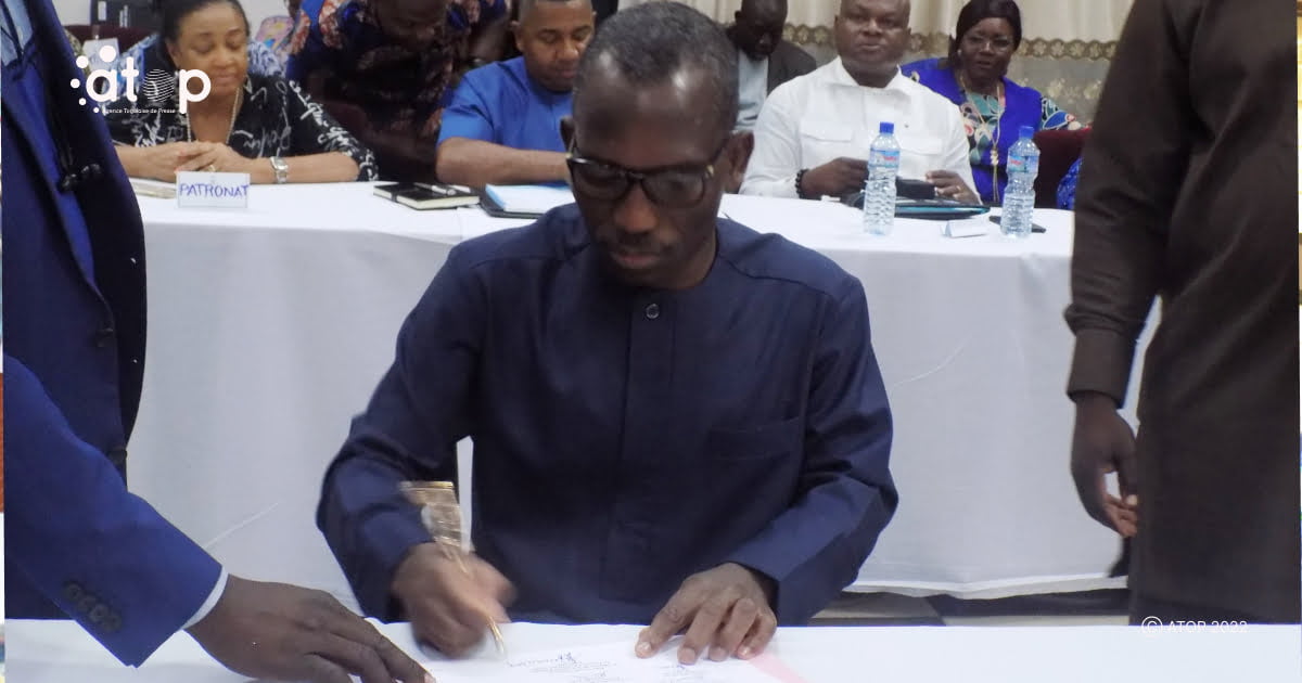 Atop.tg forum national du dialogue social togolais une feuille de route pour la refondation adoptee a Kara