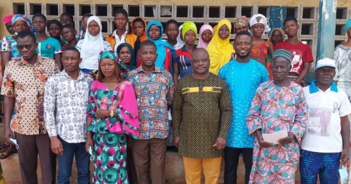 atop.tg des filles meres et organisateurs a la formation