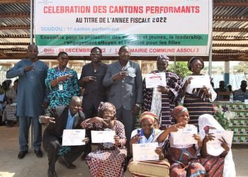 Assoli/promotion des droits des enfants et jeunes : le canton de Soudou célèbre sa performance en matière de gestion de projets