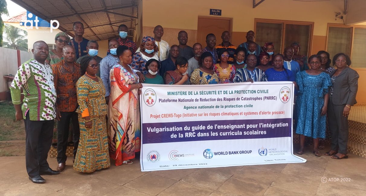 Zio/ Réduction des risques de catastrophes : l’ANPC forme des professionnels de l’éducation 1 Atop.tg lANPC forme des professionnels de leducation