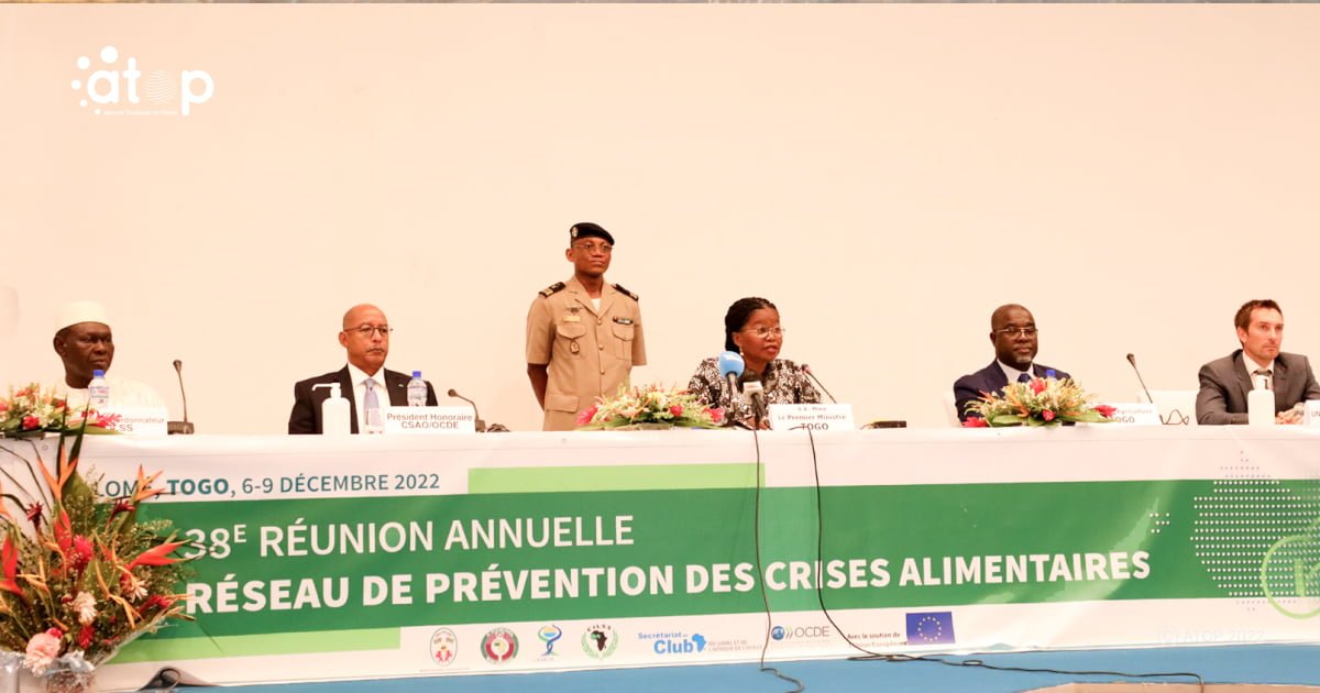 Atop.tg Des reflexions sur les crises alimentaires au programme de la 38eme reunion annuelle du RPCA