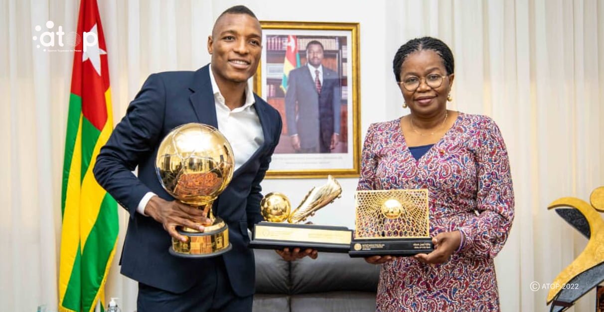 Deux athlètes internationaux togolais reçus par le premier ministre 1 Atop.tg Deux athletes internationaux togolais recus par le premier ministre
