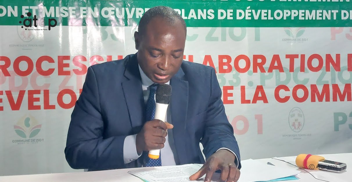 Le processus d'élaboration du PDC de la commune Zio1 lancé à Davié 1 Atop.tg Le processus delaboration du PDC de la commune Zio1 lance a Davie 2