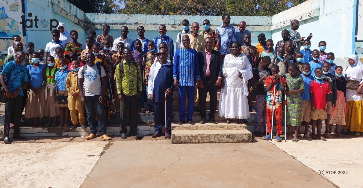 Atop.tg Paix prevention et gestion de conflits les enfants handicapes sensoriels en formation a Dapaong