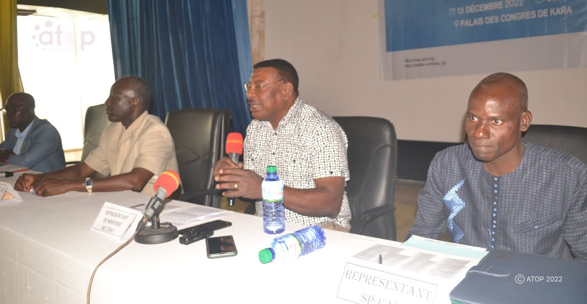 Vers une solution définitive en desserte d’eau potable dans la région de la Kara : rencontre d’informations et d’échanges avec les acteurs de la préfecture de Kara 1 Atop.tg Vers une solution definitive en desserte deau potable dans la region de la Kara