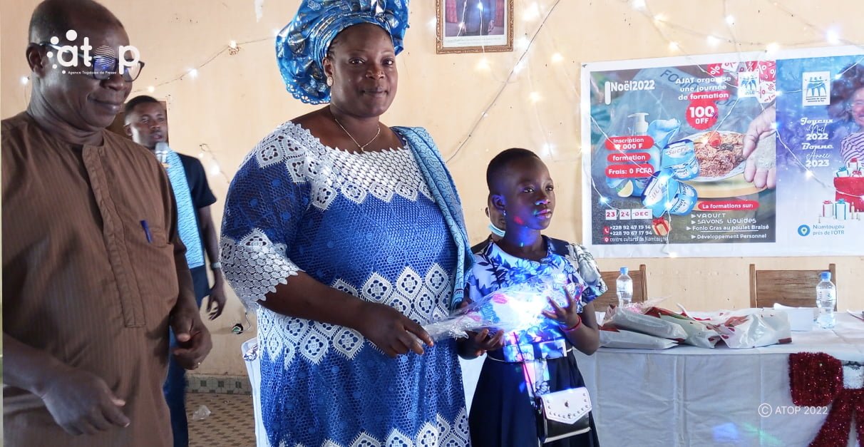 Atop.tg premiere edition de Noel pour enfant de Doufelgou observee a Niamtougou