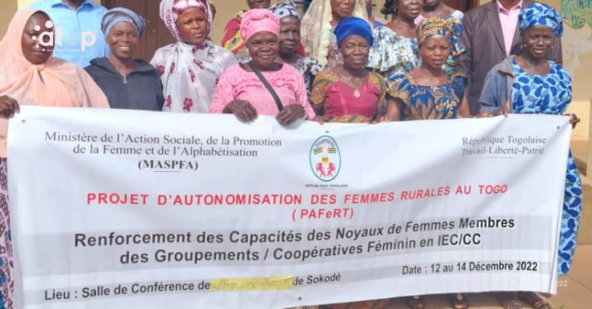 atop.tg des femmes rurales en formation