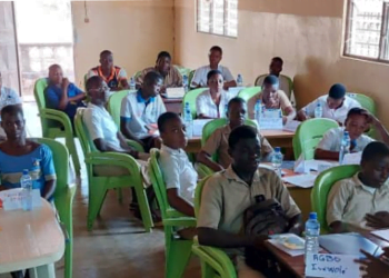 Des jeunes scolaires et extrascolaires de Tchamba 3 formés à la non-violence