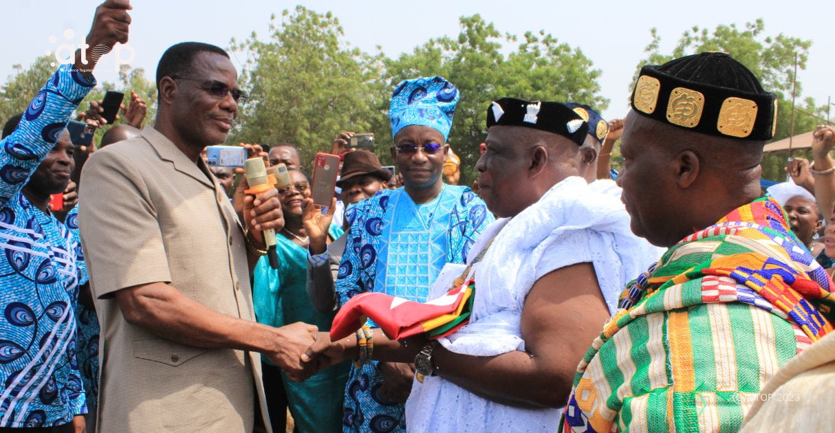 Atop.tg Togbui Zoumeke Akakpo II reintegre dans ses fonctions a Vo Koutime