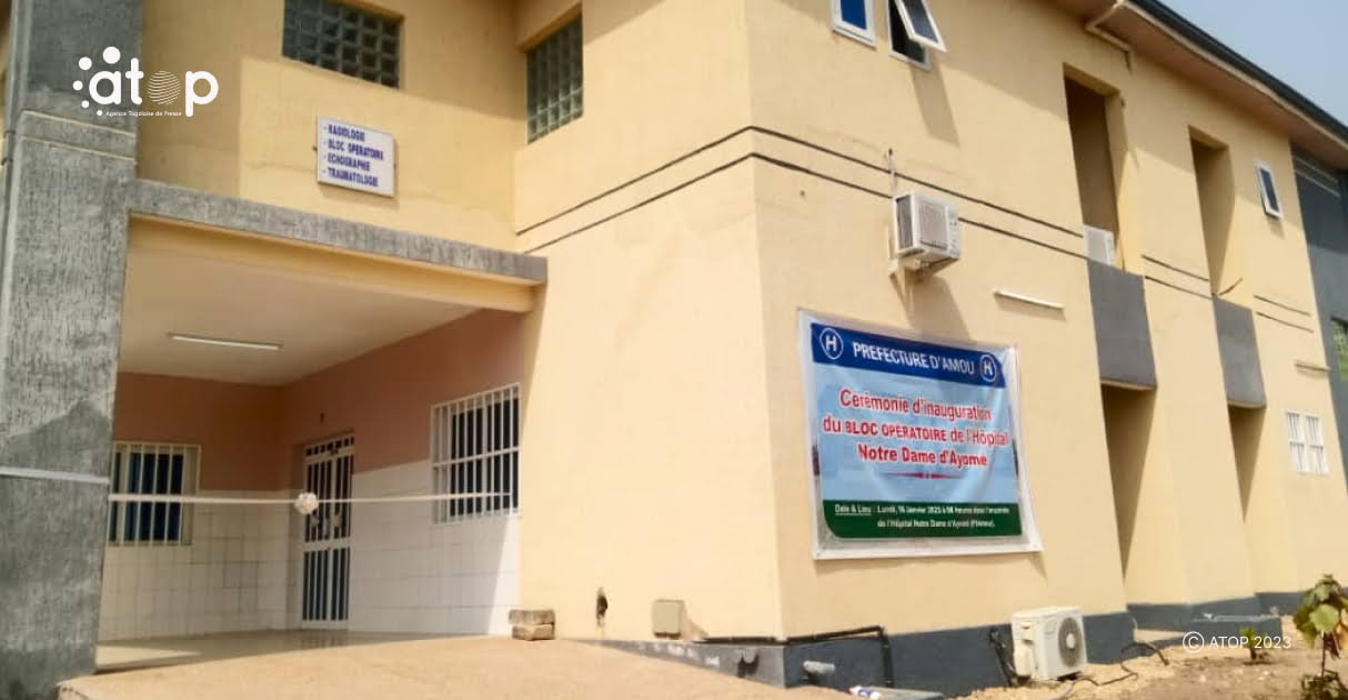 Atop.tg un bloc operatoire inaugure a lhopital Notre Dame dAyome HNDA