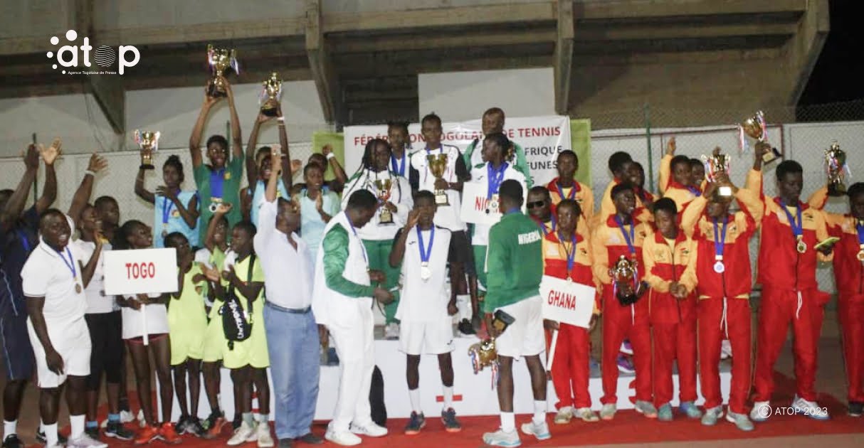 Championnats ITF-Cat 2023 des jeunes des U14 et U16 de l’Afrique de l’Ouest et du Centre : le Nigeria sacre au cumul des points (1285) 1 Atop.tg Championnats ITF Cat 2023 des jeunes des U14 et U16 de lAfrique de lOuest et du Centre