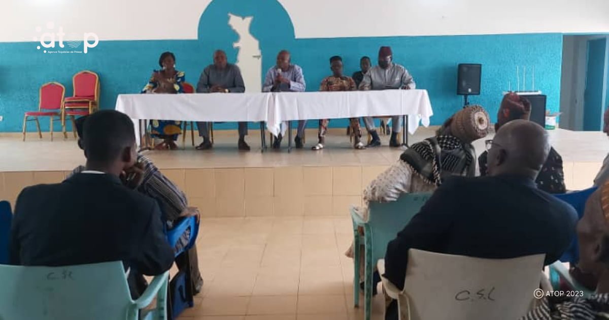 Atop.tg le comite prefectoral de transhumance a echange avec les acteurs impliques