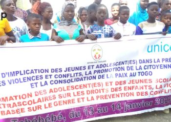 Sotouboua/ droits des enfants, VGB et la prévention des conflits : les jeunes de Tchébébé renforcent leurs capacités