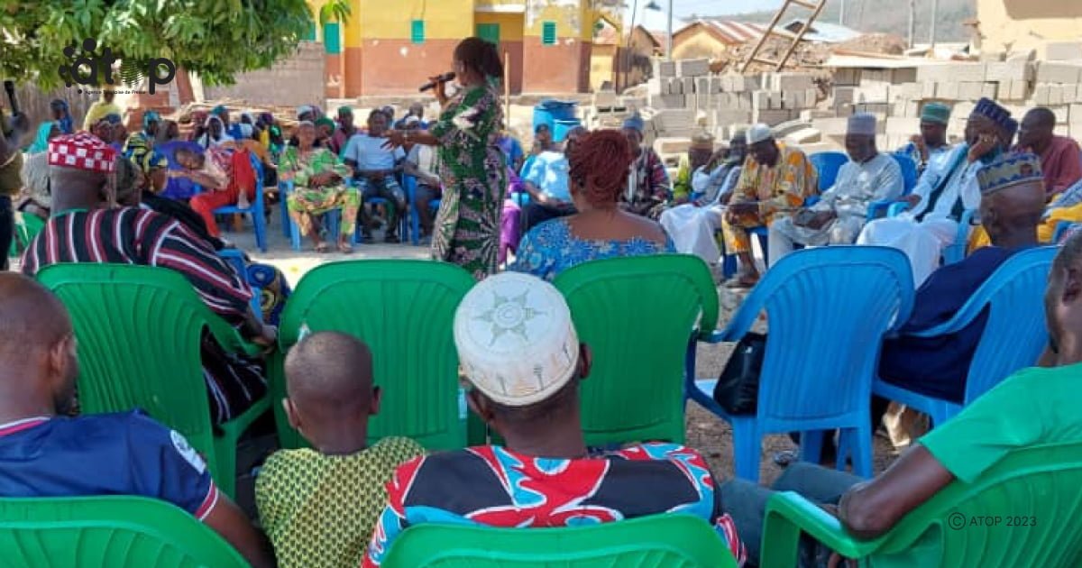 atop.tg Mme Kekessi appelle les populations a une prise de consience