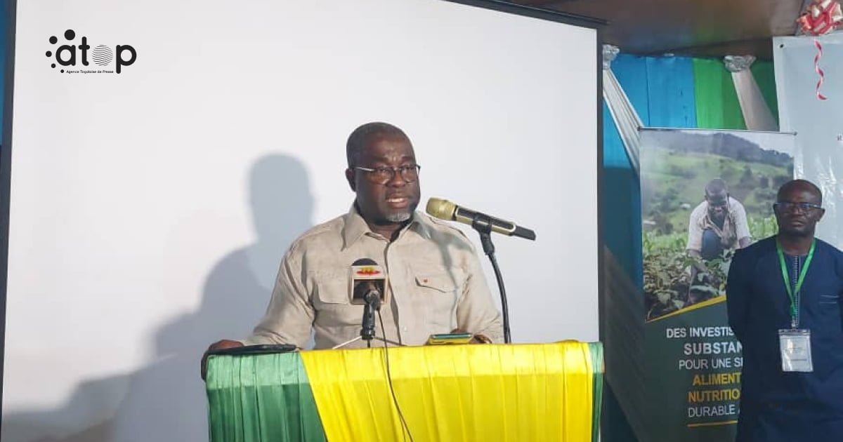 Tone : le forum des producteurs agricoles du Togo ouvert dans la région des Savanes 1 atop.tg le ministre Lekpa Gbegbeni