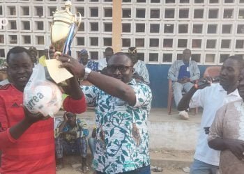 Football/ Gala pour  le renforcement  de  la cohésion sociale et du vivre ensemble au sein de la jeunesse :  le canton de Takpamba s’adjuge la coupe aux dépens de Nali (1-0)