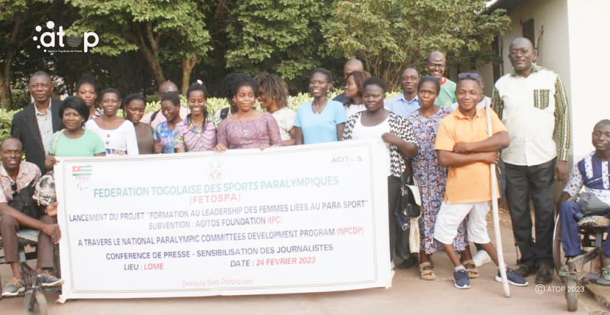 Atop.tg le projet formation au leadership des femmes liees au para sport mis en route