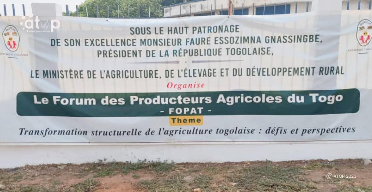 Forum des producteurs agricoles du Togo : les attentes des autorités locales et des producteurs de la région Centrale 1 Atop.tg les attentes des autorites locales et des producteurs de la region Centrale
