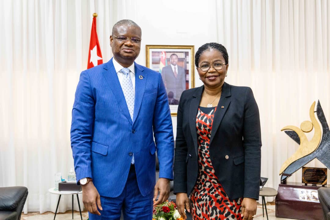 Atop.tg les representants residents du PNUD et du HCR au Togo recus par le Premier ministre 2