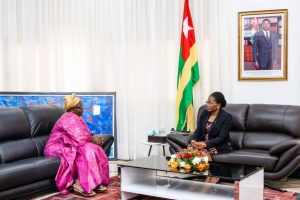 Atop.tg les representants residents du PNUD et du HCR au Togo recus par le Premier ministre