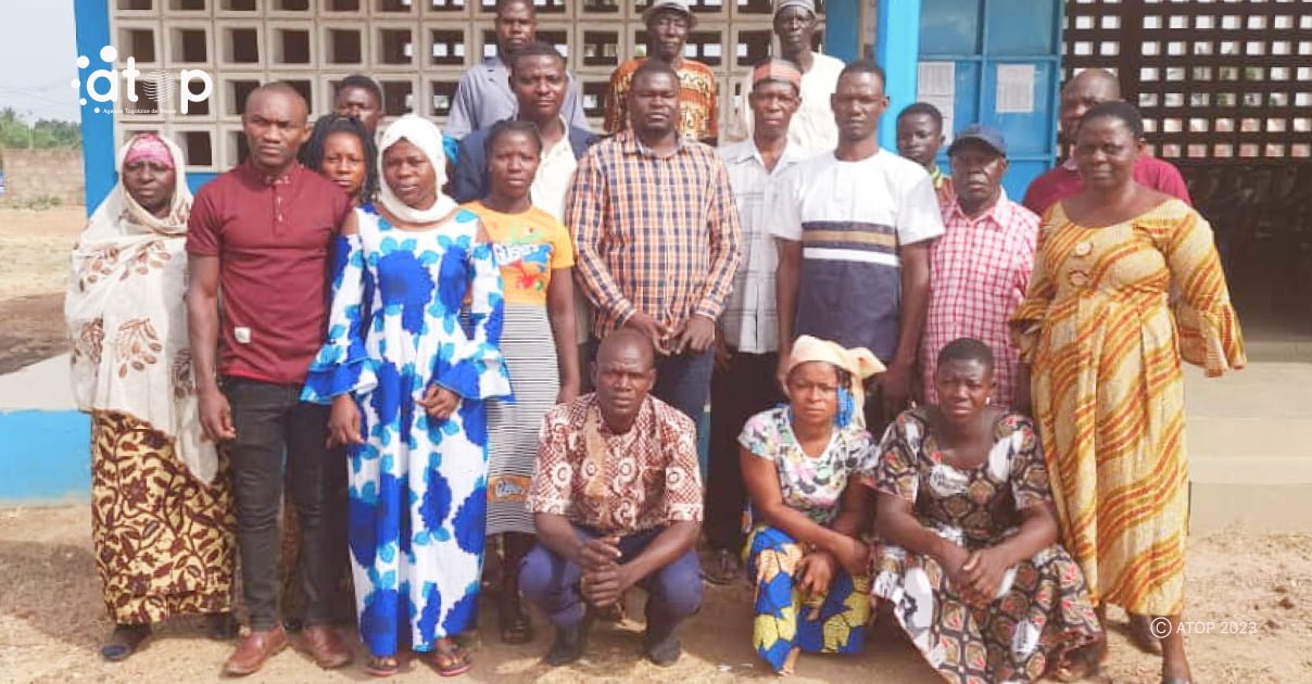Atop.tg les resultats de la collecte de donnees participatives restitues aux acteurs de la commune de Tchaoudjo 2