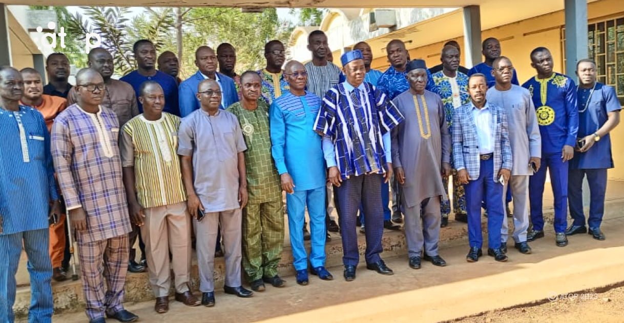 Atop.tg Le ministre Kokou Hodin lance une formation des responsables de lenseignement technique des savanes