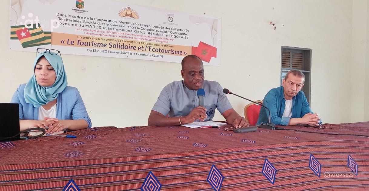 Atop.tg des acteurs de kloto 1 formes sur le tourisme solidaire et decotourisme