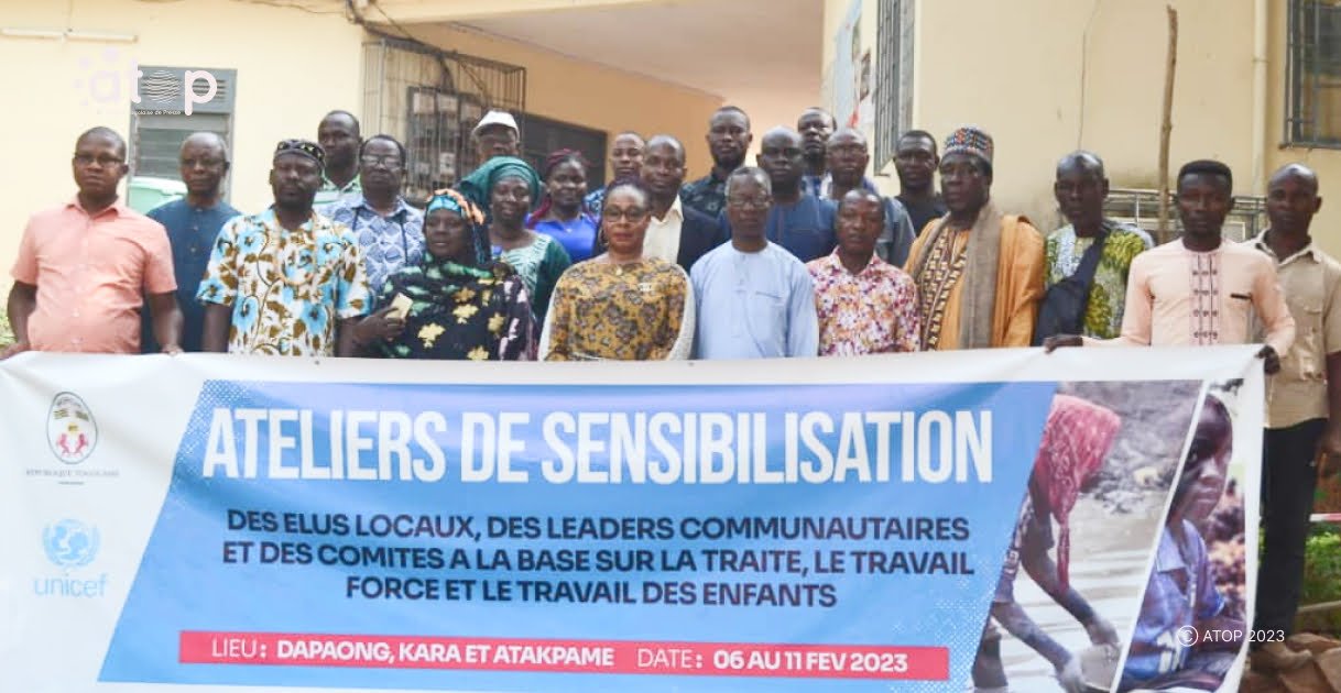 Ogou/ travail des enfants : des élus locaux et des responsables des communautés à la base formés à Atakpamé 1 Atop.tg des elus locaux et des responsables des communautes a la base formes a Atakpame