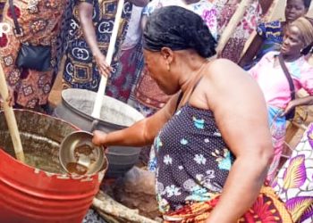 Amou:  des producteurs des OPFA édifiés sur la fabrication du savon liquide é base des coques de café