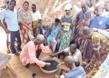 Yoto/ des rituels traditionnels en mémoire des aïeux à Tchekpo dédékpoe