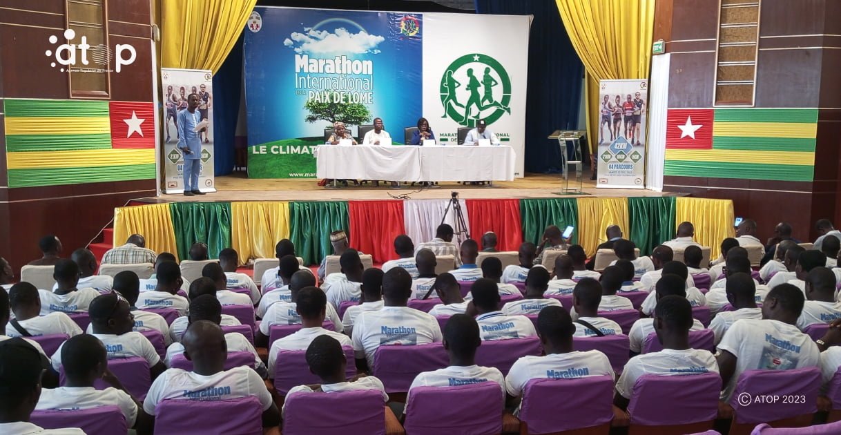 Atop.tg la deuxieme edition du marathon international de la paix de Lome annoncee pour decembre prochain