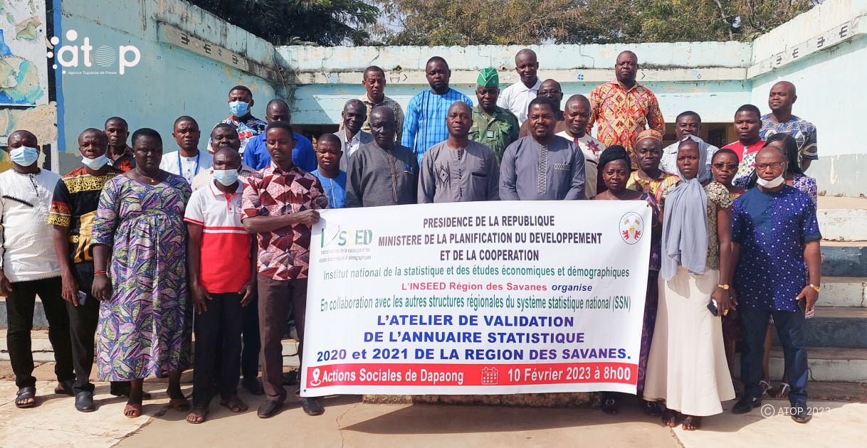 Atop.tg lannuaire statistique de la region des Savanes valide a Dapaong