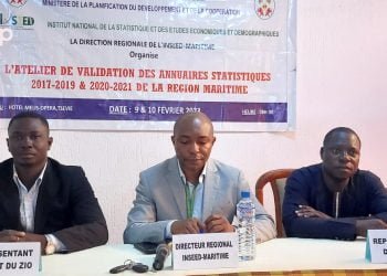 Zio : les annuaires statistiques de la région Maritime en validation à Tsévié