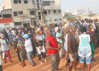 Culture/retour triomphal du feu président Gnassingbe Eyadéma :  les femmes de la kozah à Lomé ont marque l’évémenent à travers une danse Kamou