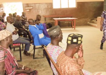 Kéran/tournée de prise de contact : Lt-col. Hodin Edoh a échangé avec les autorités et les acteurs sociaux à Kanté