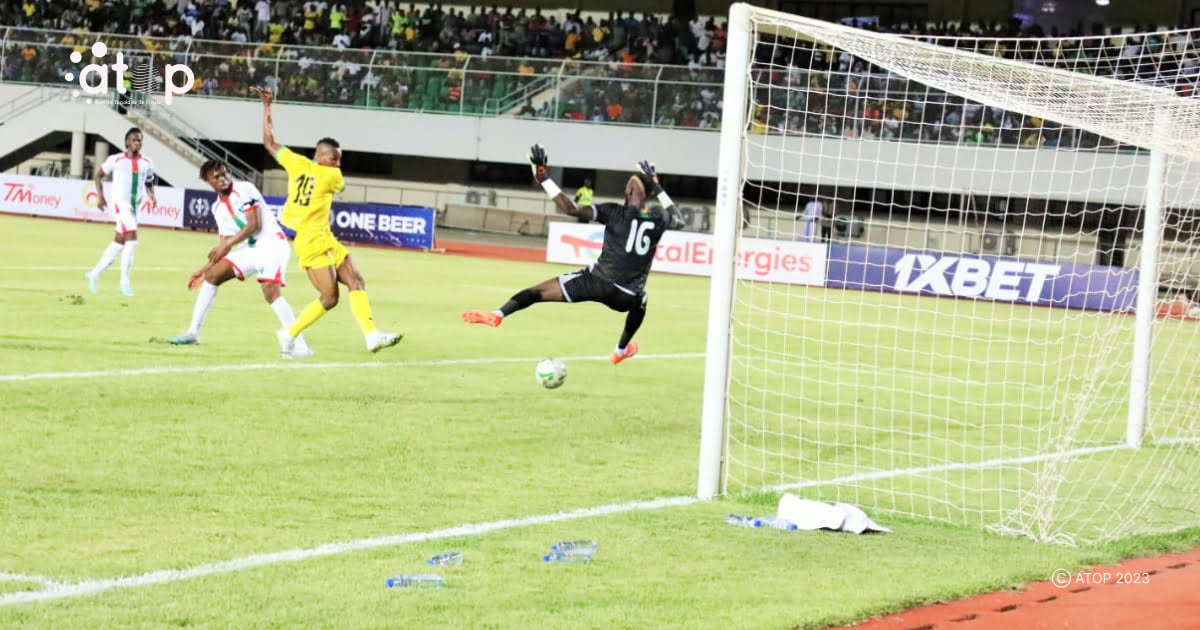 Atop.tg le Togo contraint au partage des points 1 1
