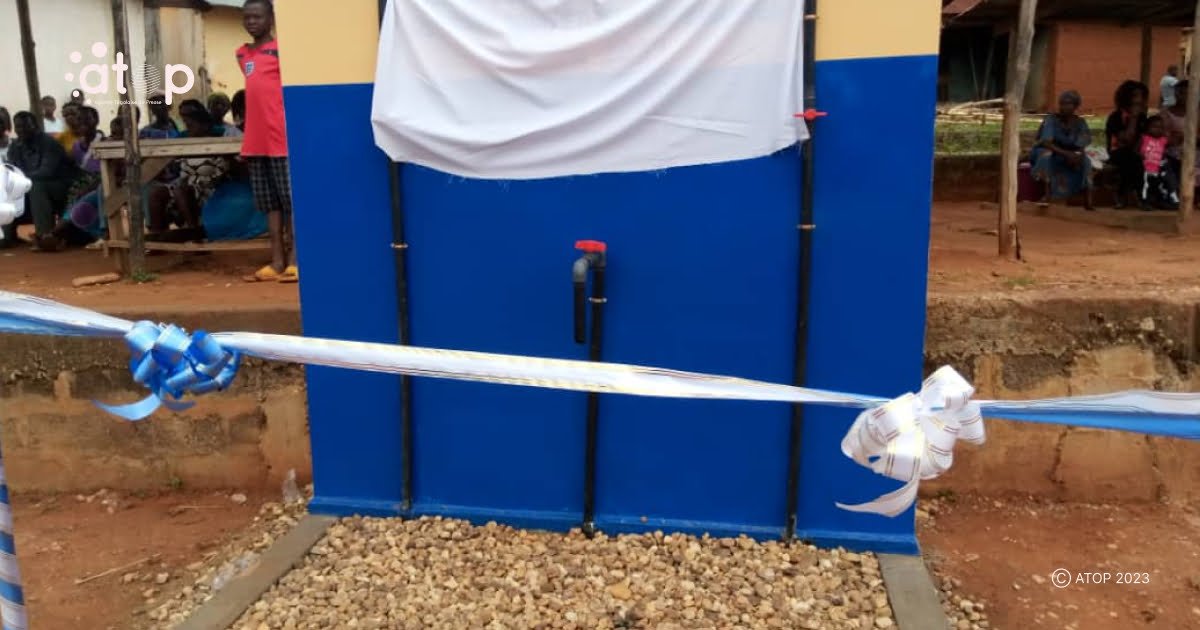 Amou/ Accès à l’eau potable : un réseau d’adduction d’eau potable inaugure à Sodo 1 Atop.tg un reseau dadduction deau potable inaugure a Sodo