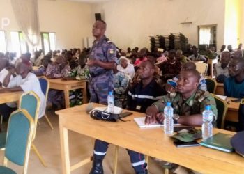 Tournée de prise de contact : Lt-col. Hodin Edoh a rencontré la population de Blitta