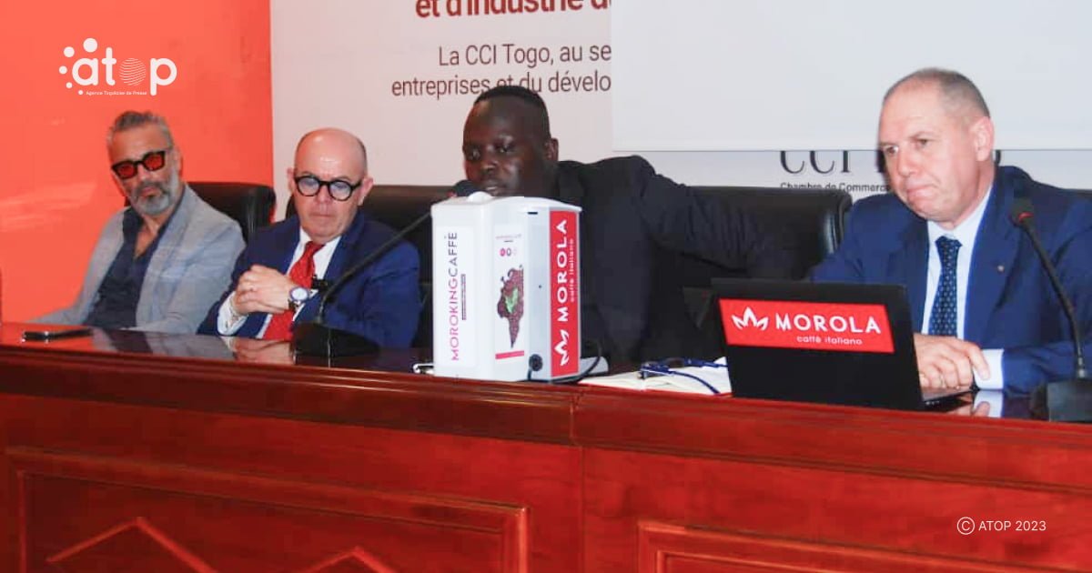 Atop.tg Une delegation dhommes daffaires italiens en visite de prospection au Togo