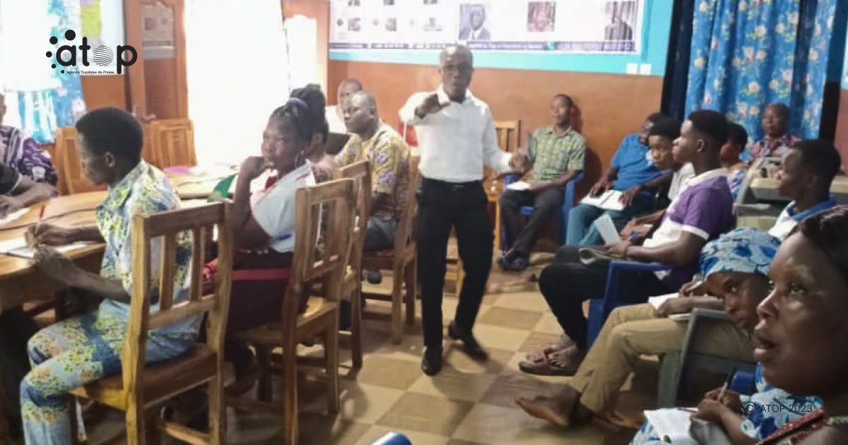 Atop.tg des acteurs communautaires formes a Adaboukope