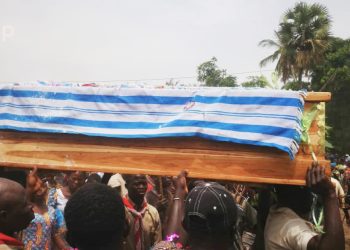 Doufelgou/ feu Kpassango Bahomatema, chef canton d’Agbande-Yaka conduit à sa dernière demeure