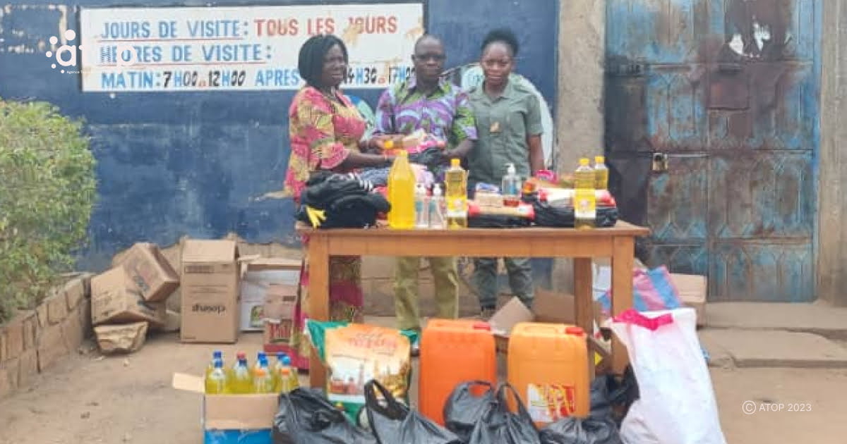 Tchaoudjo/journée du 08 mars : l’ONG PAFED assiste les détenues de la prison civile de Sokodé 1 Atop.tg lONG PAFED assiste les detenues de la prison civile de Sokode