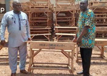 Éducation : la commune Oti 1 offre 229 tables-bancs à 12 établissements primaires publics de l’IEPP-Oti nord.