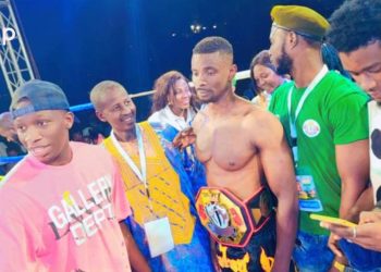 Kick-boxing : le Nigerien Halidou Sadou, nouveau champion d’Afrique des 68kg