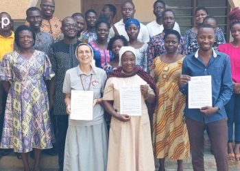 Projet d’appui aux structures de protection d’enfants vulnérables au Togo : le personnel de six centres d’accueil en formation à Sokodé