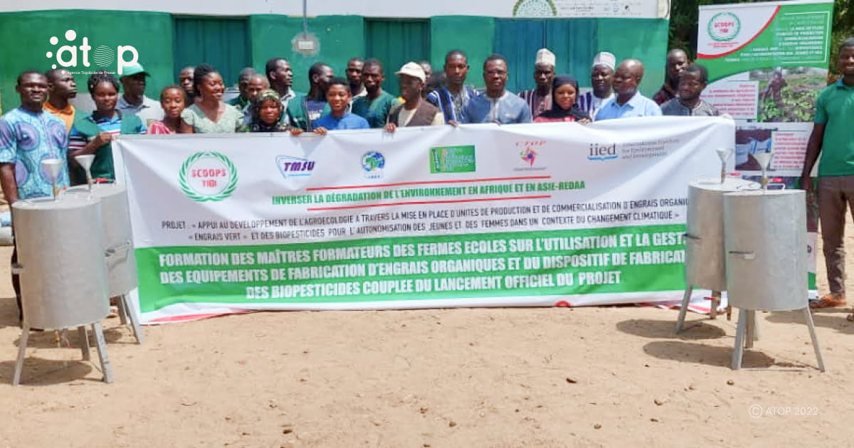 Atop.tg le projet appui au developpement de lagroecologie lance