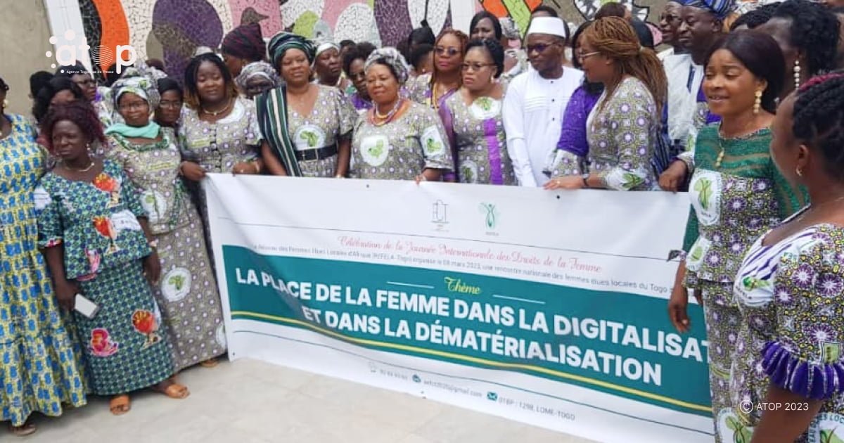Atop.tg le reseau des femmes elues locales dAfrique branche Togo celebre les droits de la femme